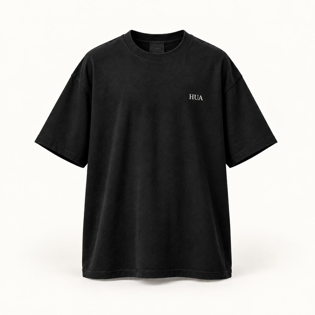 HUA Core Tee — individual concept mockup